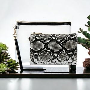 69075 Set: Cosmetic Bag and Wristlet